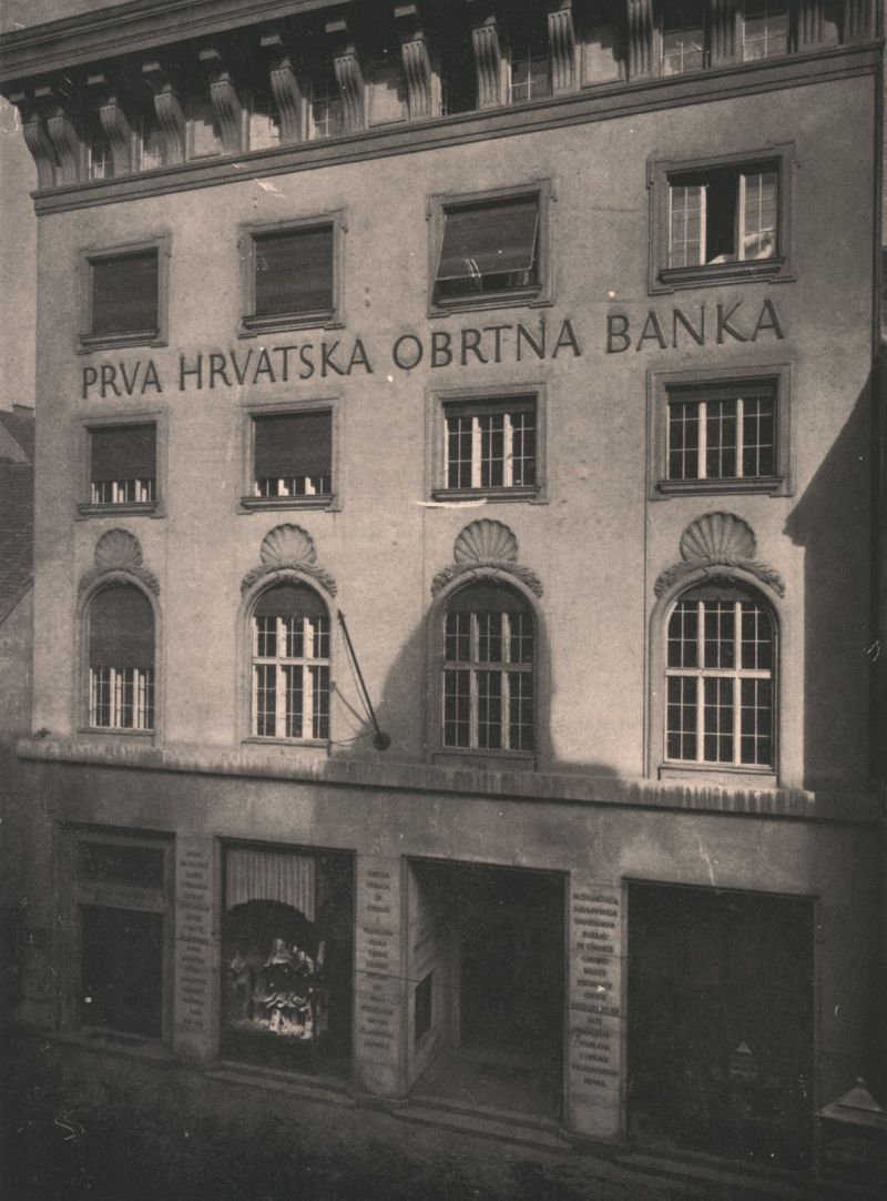 Ilica. Prva hrvatska obrtnička banka